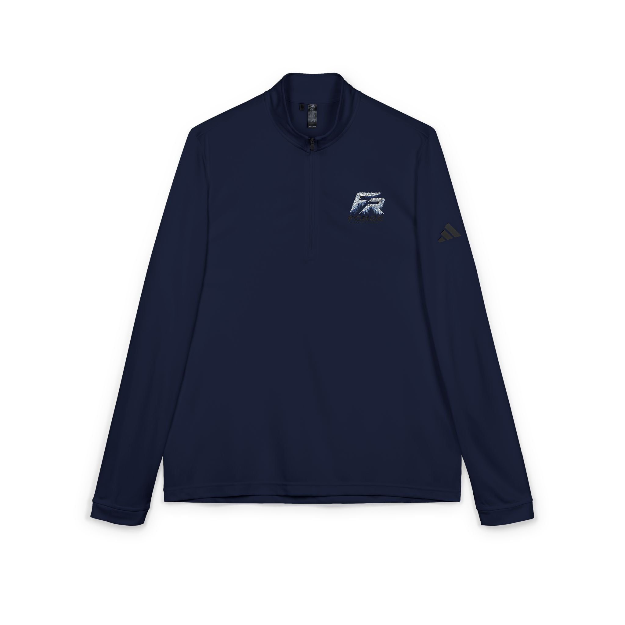 FORGE Embroidered Quarter-Zip Pullover — Adidas® Performance Top