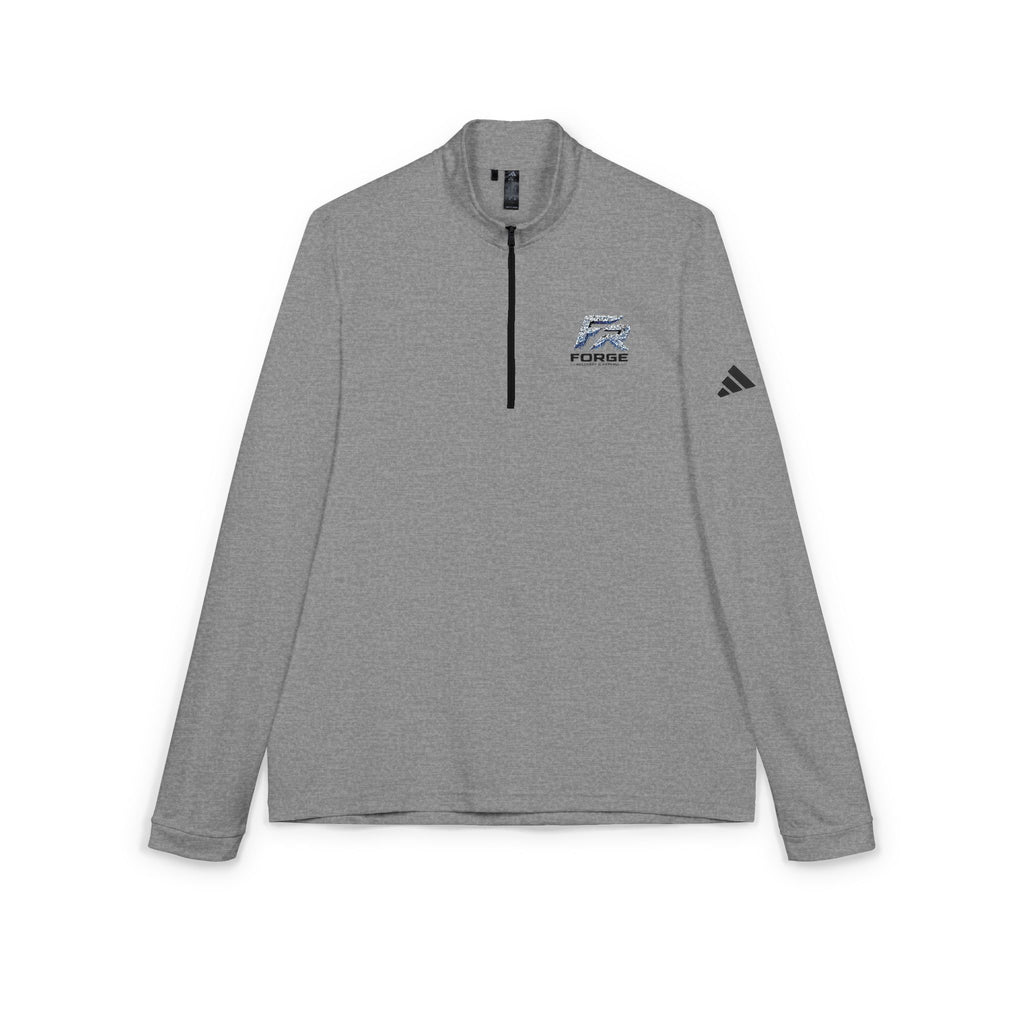 FORGE Embroidered Quarter-Zip Pullover — Adidas® Performance Top