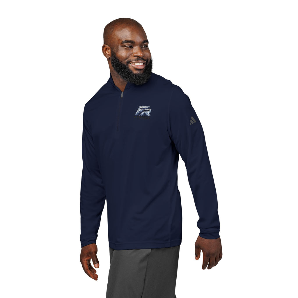 FORGE Embroidered Quarter-Zip Pullover — Adidas® Performance Top