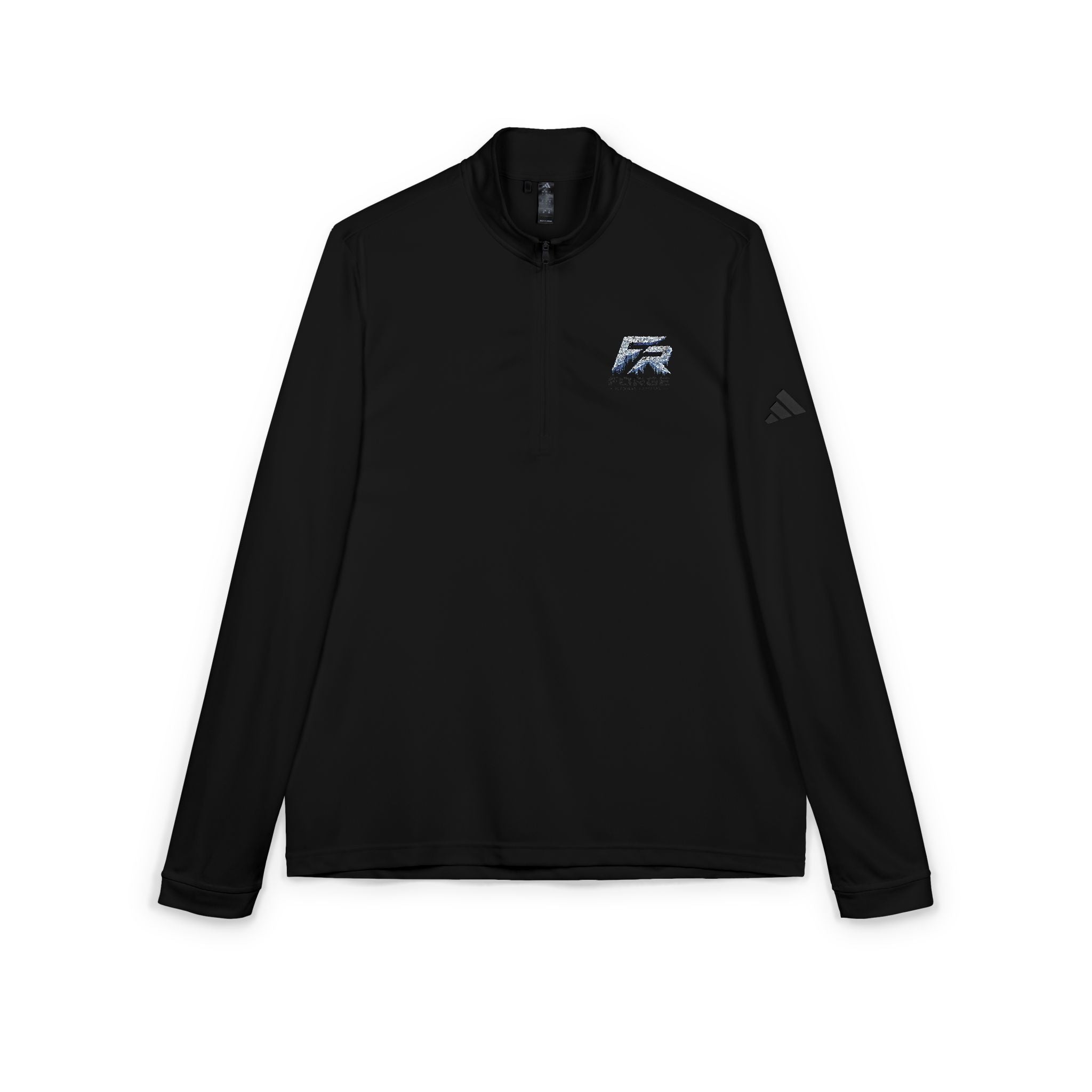 FORGE Embroidered Quarter-Zip Pullover — Adidas® Performance Top